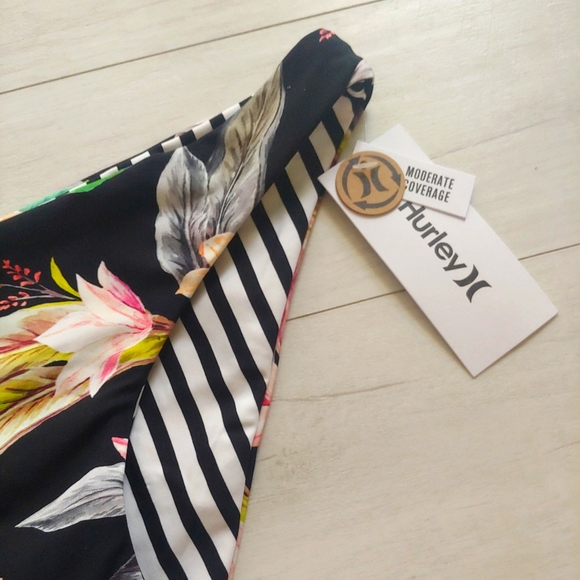 HURLEY NEW Flora Reversible Bikini Bottom - Picture 2 of 11